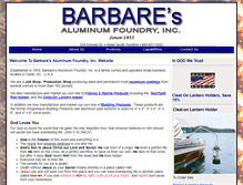 Tablet Screenshot of barbaresaluminum.com